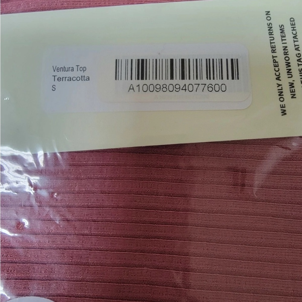 NWT, Lett- Ventura Ribbed Tank Top, size Small and X-Small - Picture 9 of 11